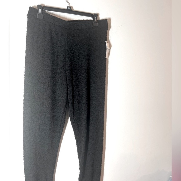 NEW ULTRA FLIRT Juniors' Teddy Jogger Pants In Black Large - Picture 3 of 4